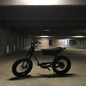 2022 Super73 ZX Silver, gray or bare metal