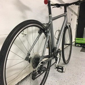 Trek FX Silver, gray or bare metal