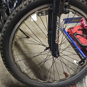 2020 Schwinn S3400TGJ Blue, Orange, and Silver, gray or bare metal