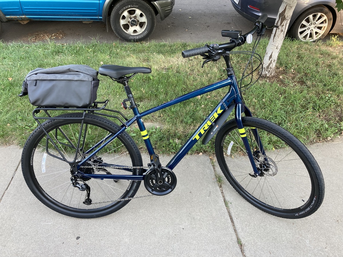 Trek Blue Frame Trek