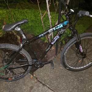 Norco Bikes Norco Black and Stickers tape or other cover-up