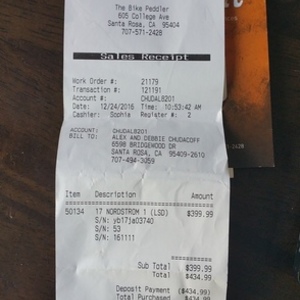 2016 Fit bike Co. 17 Nordstrom 1 (LSD) 20.5" TT Gloss Black Black