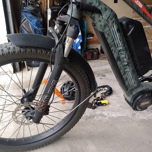 2022 Biktrix Jaugernaut Ultra Duo Brown and Green