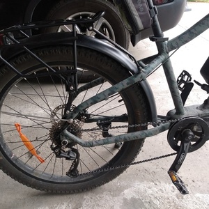 2022 Biktrix Jaugernaut Ultra Duo Brown and Green