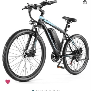 2022 Ancheer Electric mountain bike Black and Blue
