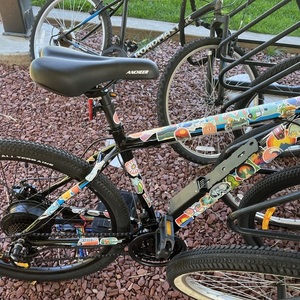 2022 Ancheer Electric mountain bike Black and Blue