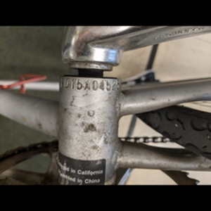 2015 Pure Fix Cycles Silver, gray or bare metal