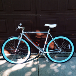 2015 Pure Fix Cycles Silver, gray or bare metal