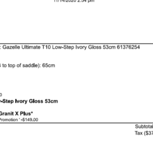 2020 Gazelle Ultimate T10 Low-Step White