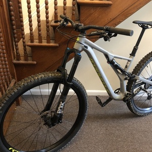 2018 Specialized Stumpjumper Silver, gray or bare metal
