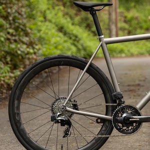 2023 Moots Cycles Vamoots CRD Silver, gray or bare metal