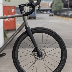 2023 Moots Cycles Vamoots CRD Silver, gray or bare metal