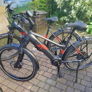 2022 Raymon TourRay E6.0 (630) Silver, gray or bare metal and Red