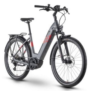 2022 Raymon TourRay E6.0 (630) Silver, gray or bare metal and Red