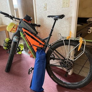 2019 Trek 1120 Silver, gray or bare metal and Orange