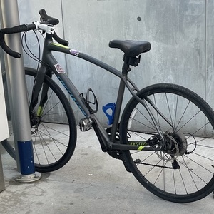 2016 Specialized Silver, gray or bare metal