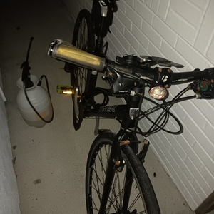 Trek 7.3 FX Silver, gray or bare metal and Green