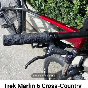 2022 Trek Marlin 6 Gen 2 Black and Red