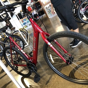 2020 Trek Verve 2 Disc Lowstep Red