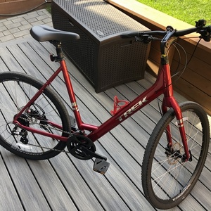 2020 Trek Verve 2 Disc Lowstep Red