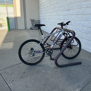 2005 KHS Bicycles KHS Team SoftTail Silver, gray or bare metal and Blue