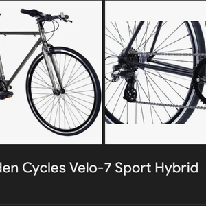 2021 Golden Cycles Velo7 Black