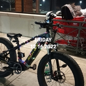 2022 Richbit Electric Mountain Bike Black