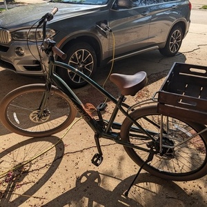 Electra Townie Go 7D step over Green