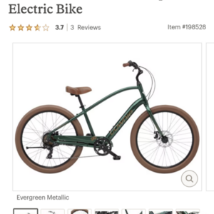 Electra Townie Go 7D step over Green