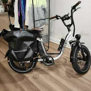 2022 Rad Power Bikes Silver, gray or bare metal and Brown