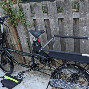 2023 Bike Friday Haul-A-Day Elite - 2x9 Longtail base ... cargo bike (rear storage) Green