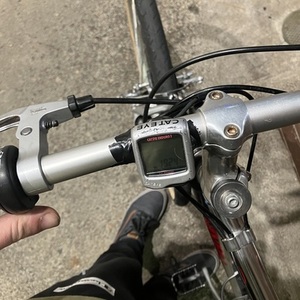 1997 Univega Alpina 800-S Silver, gray or bare metal