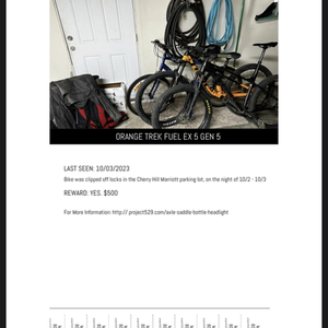 2023 Trek Fuel Ex 5 Orange