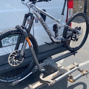 2022 Transition Bikes Spire Silver, gray or bare metal