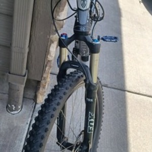 2008 Trek Fuel EX 8 Black, Silver, gray or bare metal, and Stickers tape or other cover-up