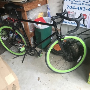 2019 Motobecane CrMo Frame. Black