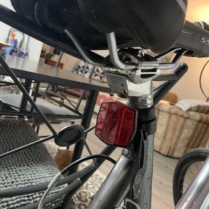 Trek Skye Silver, gray or bare metal, White, and Pink