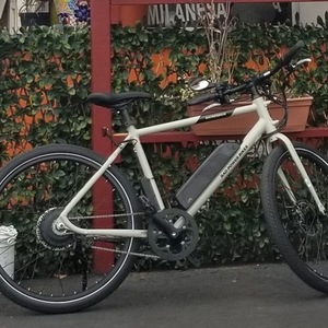 2022 Rad Power Bikes Mission HS Silver, gray or bare metal