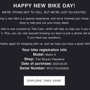 Trek Marlin Red and Black