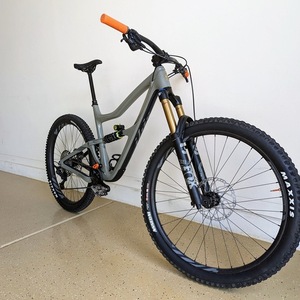 2022 Ibis Rimpo SLX Silver, gray or bare metal, Black, and Orange