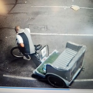 Main Street Broadway tricycle Black and Silver, gray or bare metal