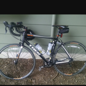 2016 Trek One series 1.2 Black, Silver, gray or bare metal, and Orange