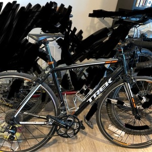 2016 Trek One series 1.2 Black, Silver, gray or bare metal, and Orange