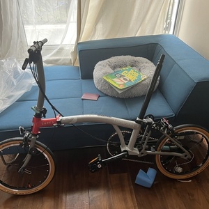 2023 Brompton Bicycle 1035617 Silver, gray or bare metal