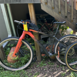 2021 Salsa Beargrease Orange and Brown