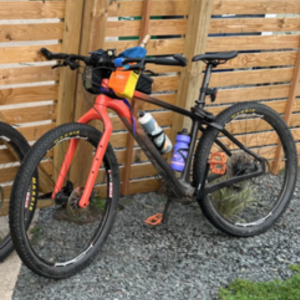 2021 Salsa Beargrease Orange and Brown