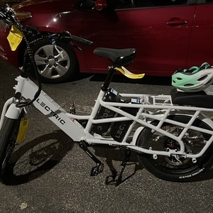 2023 Lectric eBikes Cargo ebike White