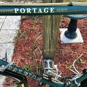 Raleigh Touring (front &amp; rear racks) Green