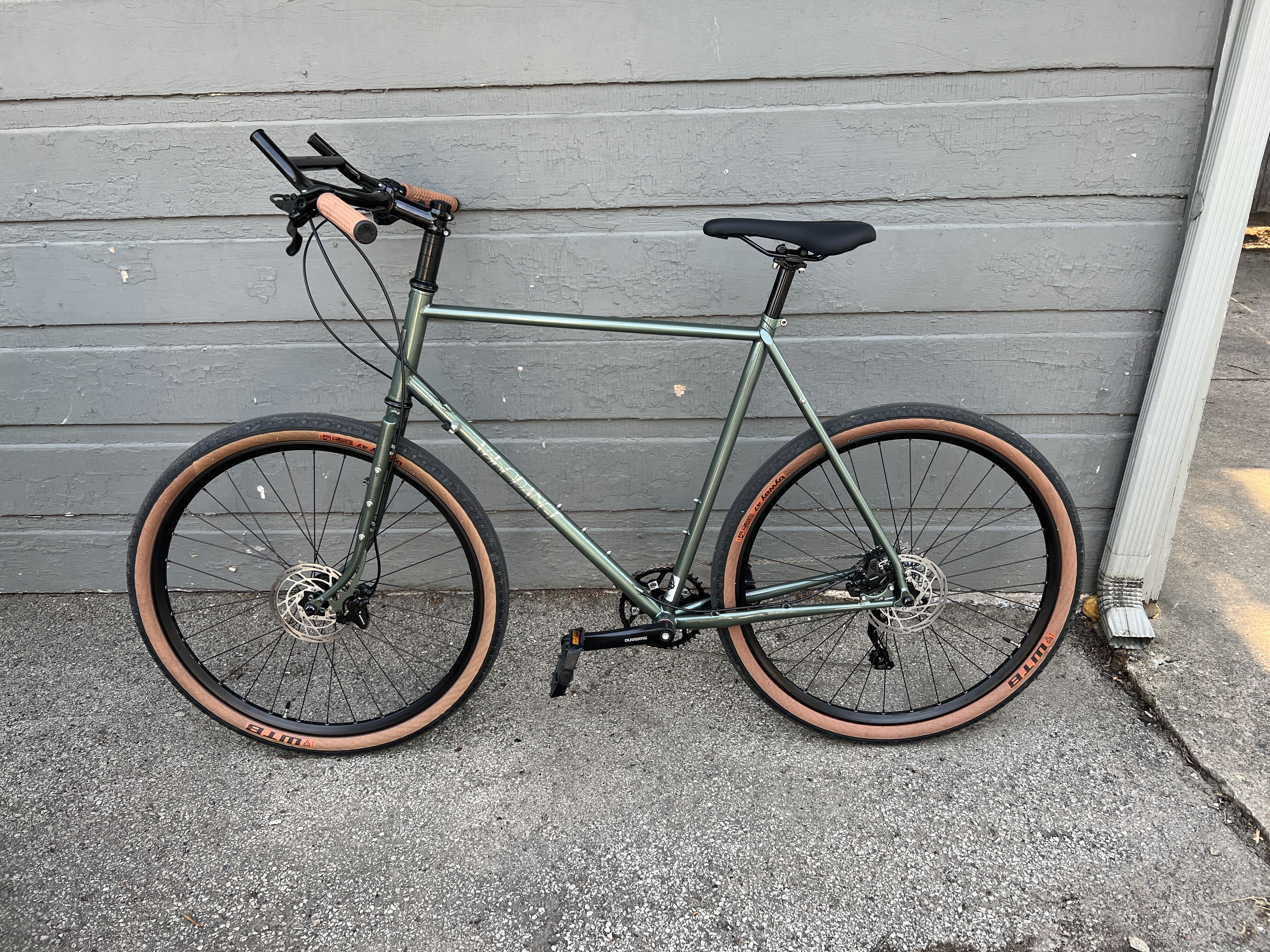 Stolen Velo Orange Polyvalent Shop Build 1x10 Flat Bar