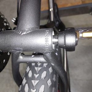 2023 Gravity Bullseye monster Silver, gray or bare metal